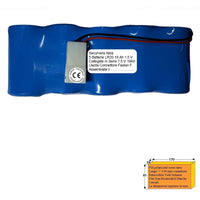 PACCO BATTERIA 7,5V 19AH 5 PILE ALCALINE USCITA FASTON Securvera SV-BAUBTSVCVB