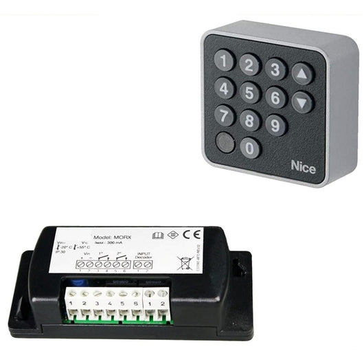 KIT TASTIERA CONTENITORE IN METALLO IP44 ELABORATORE Securvera SN-KTBTN2ACME