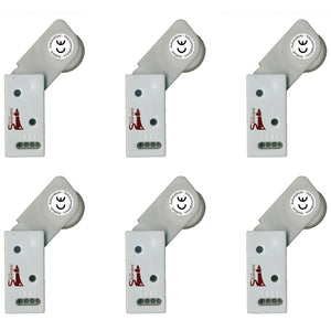 6 ROTELLI CONTATTI ALLARME A PASSAGGIO Securvera SE-RCBSRCVAPD