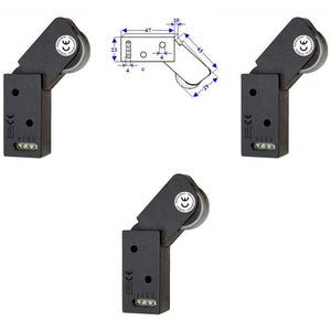 ROTELLI CONTATTI ALLARME A PASSAGGIO Securvera SE-RCMTRCVAPE