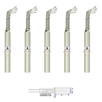 5 CONTATTI MAGNETICI DA INCASSO PER INFISSI NON FERROSI Securvera ST-415CPCSMPE