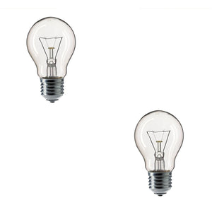 2 LAMPADE 220V 70W E27 AD INCANDESCENZA PER SEMAFORO Securvera SS-LRS2LE27SD