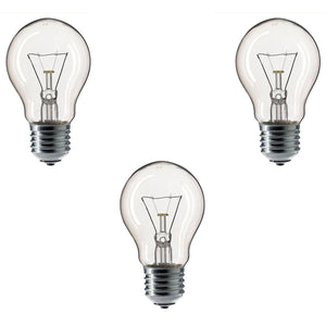 3 LAMPADE 220V 70W E27 AD INCANDESCENZA PER SEMAFORO Securvera SS-LRS3LE27SB