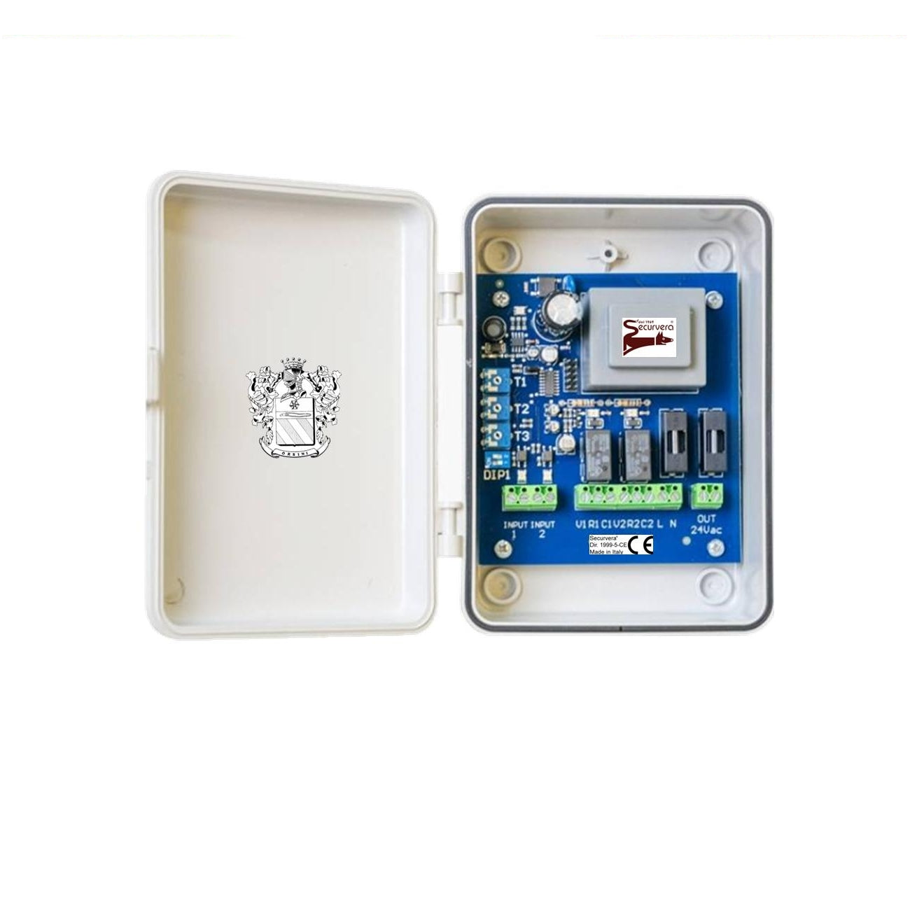 CENTRALE 230V GESTIONE IMPIANTO SEMAFORICO 2 LUCI Securvera SD-CESCS23APE