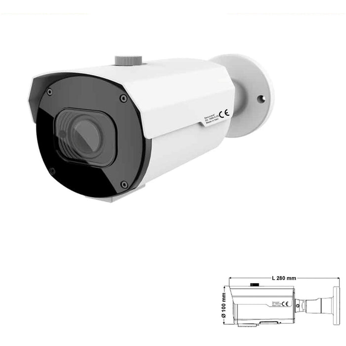 TELECAMERA MULTICONTROLLO 5MPX OTTICA MOTORIZZATA VARIF. Securvera SE-TBMOVDNIPB
