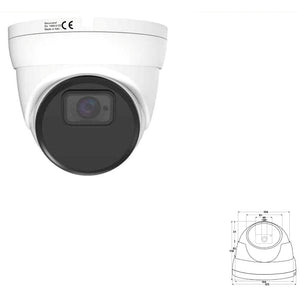 DOME MULTIPROTOCOLLO OTTICA MOTORIZZATA VARIFOCALE Securvera SE-TDMOVDMDND