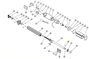 121089 PERNO D12 PER FORCELLA ANTERIORE LINEAR 11 VH 230V RICAMBIO