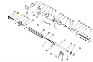 121387 DADO AUTOBLOCCANTE M8 LINEAR 11 VH 230V RICAMBIO