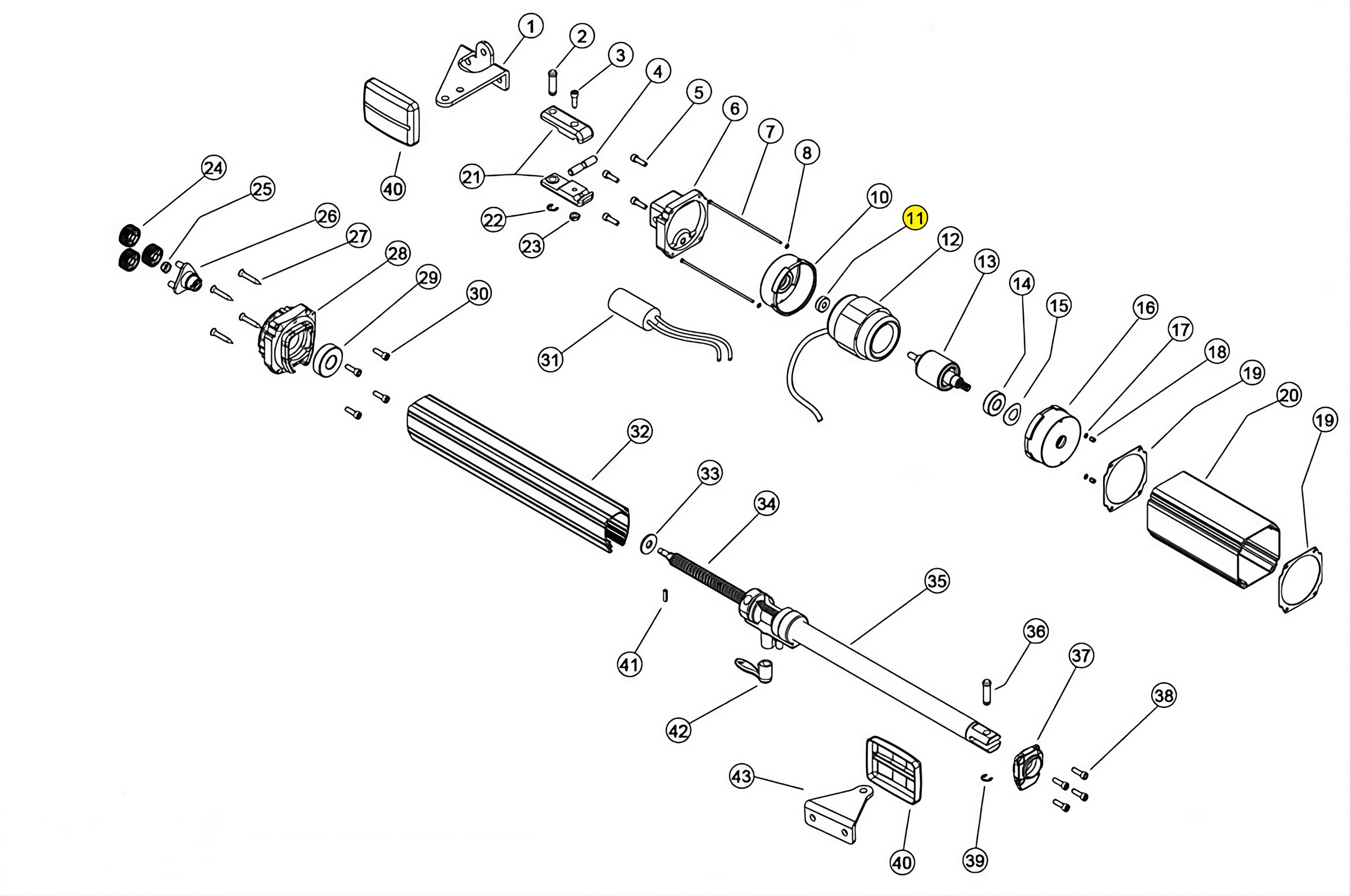 121930 CUSCINETTO 6000 ZZ KBC/SKF LINEAR 11 VH 230V RICAMBIO