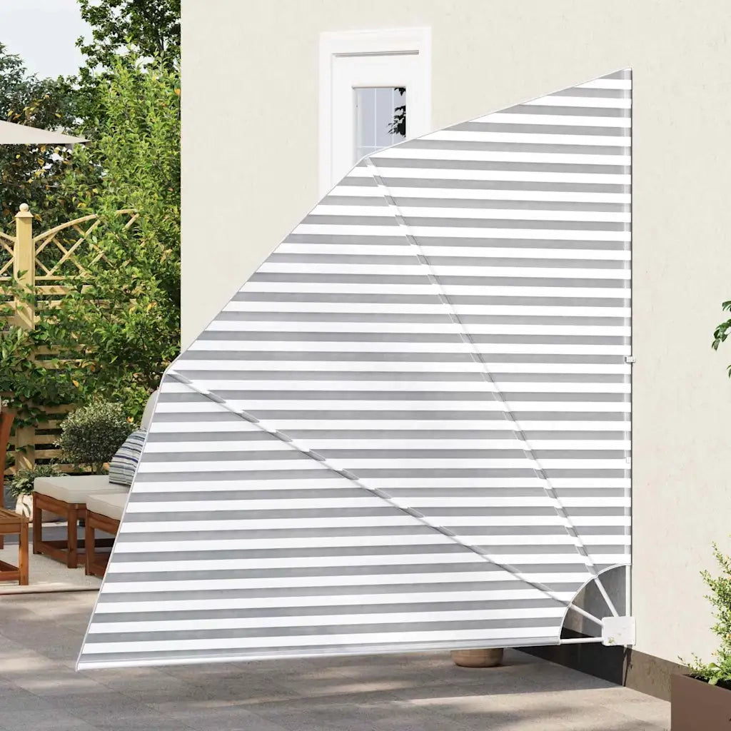 Schermo di Privacy per Balcone Antracite e Bianco 210 x 210 cm 42000940