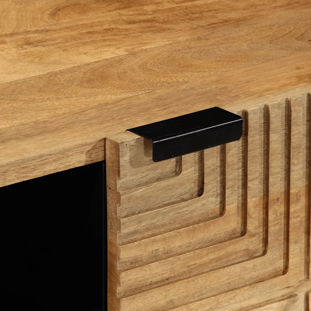Tavolino da Salotto Marrone 100x54x40cm Legno Massello di Mango 4017732