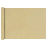 Schermo per balcone schermo per la privacy tessuto Oxford 75 x 400 cm beige 02_0010168