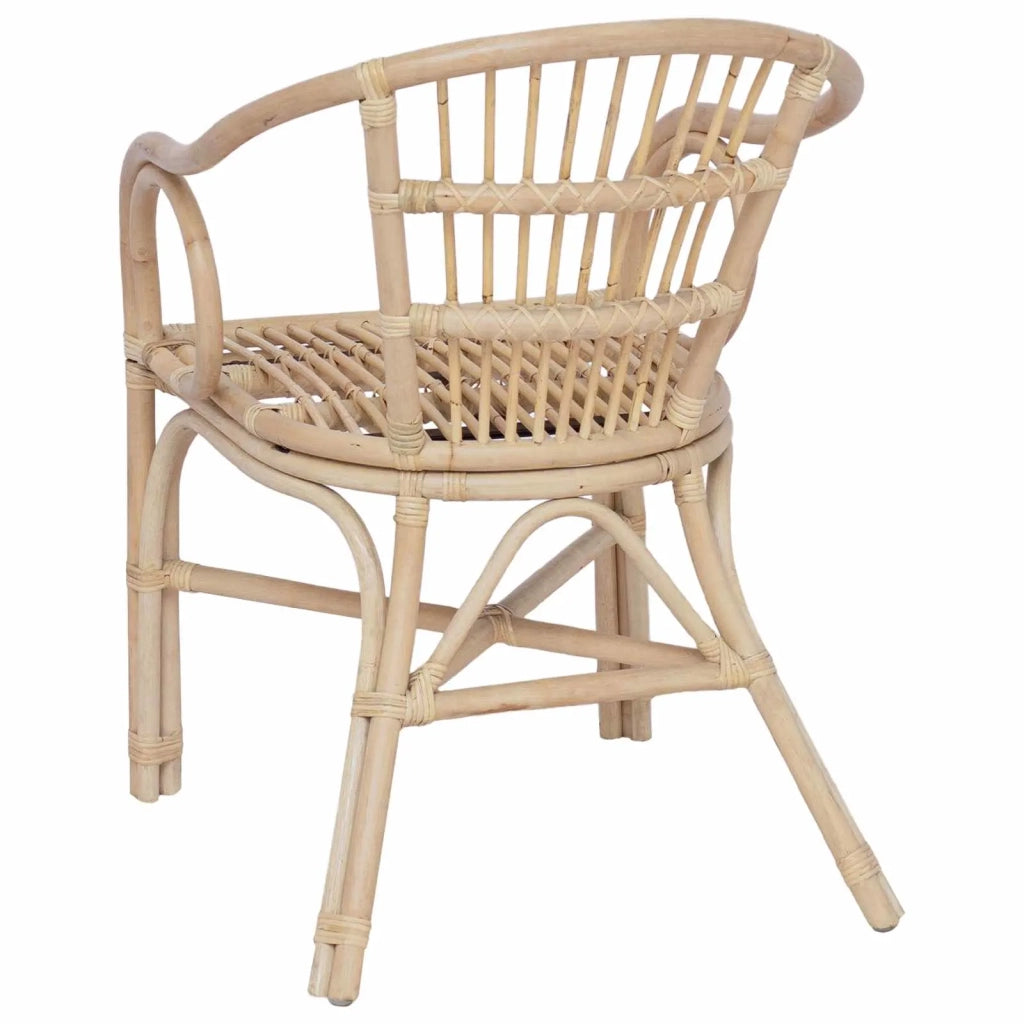 Sedia Impilabile Naturale 58 x 60 x 81 cm Rattan 42033214