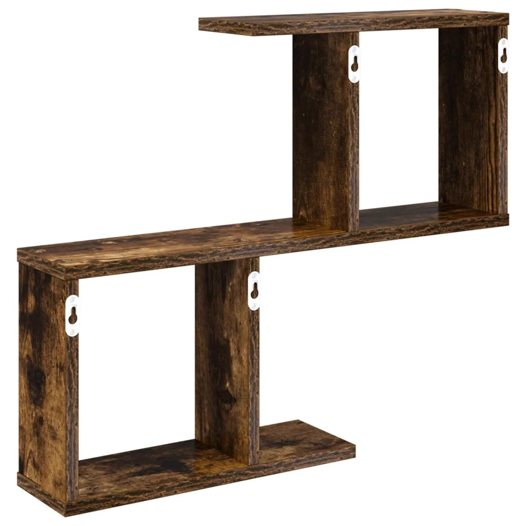 Scaffale da parete Rovere Fumo 60 x 12 x 50,5 cm 8012264