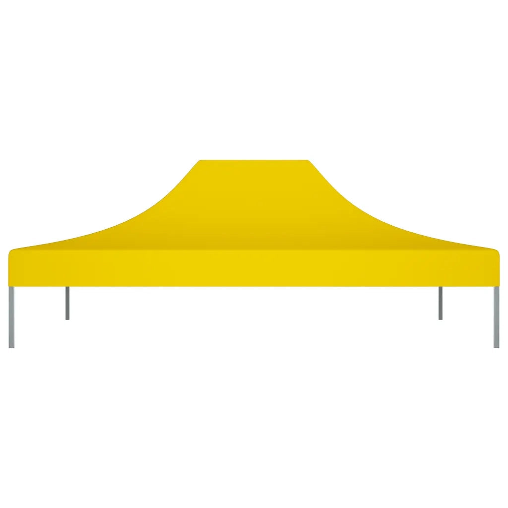 Tetto per Tendone per Feste 4,5x3 m Giallo 270 g/m2 CFW3537642