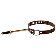 COLLARE REGGITUBO CLASSIC MARRONE - CM  8/13 + TASSELLO- 10 pezzi