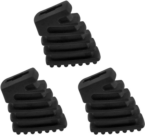 Supporti di gomma per batteria 3 pezzi - Stabilità - Sostituzione - Supporti per piatti - Fondamentali per la batteria bassa - Supporti per tamburi