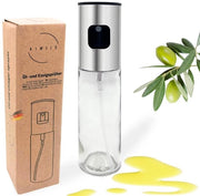 Olioverstuiver per 100 ml per bakolie - in acciaio inossidabile e vetro borosilicato - olieverstuiver per frittura ad aria, griglia e insalate