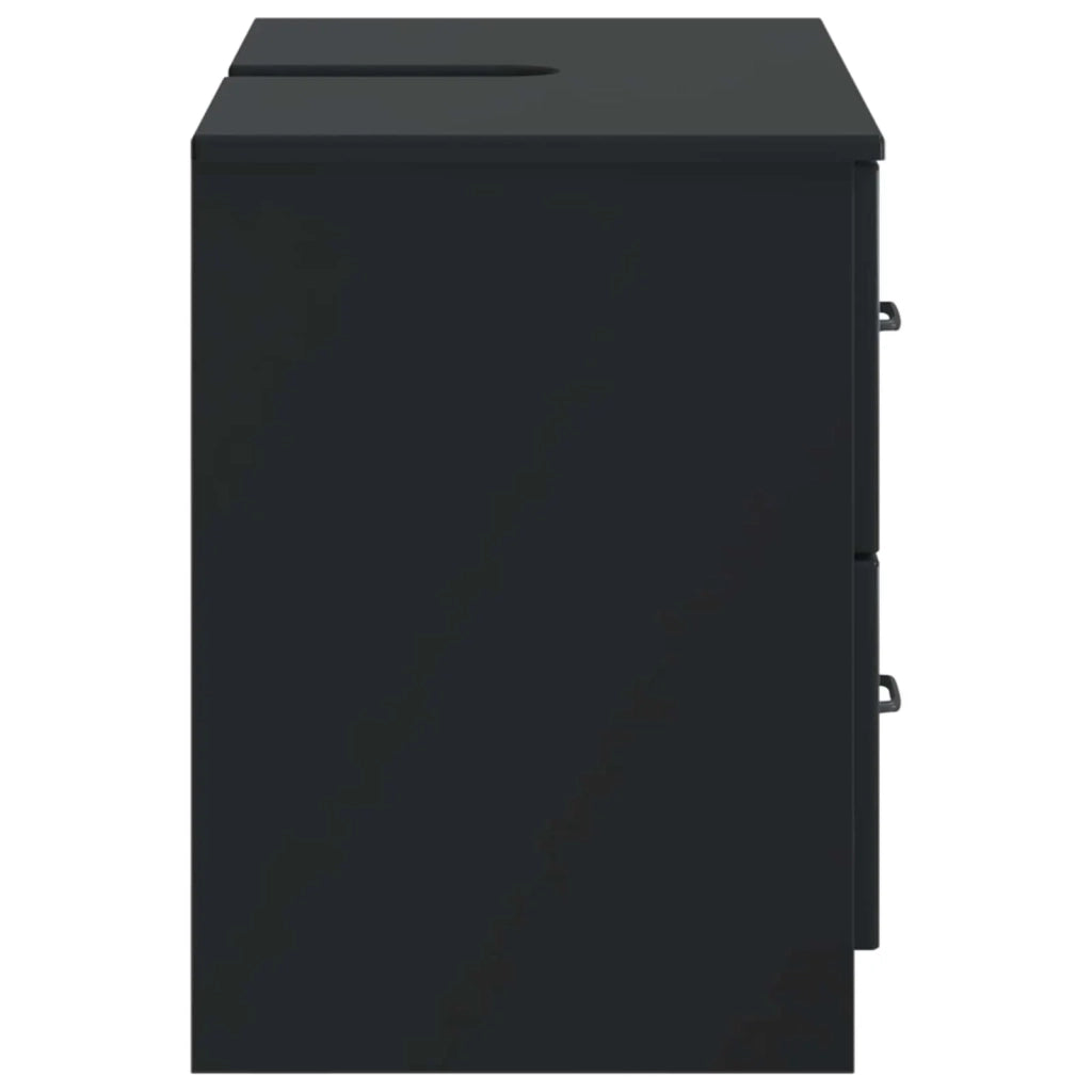 Armadio per Lavabo da Bagno UTRECHT Nero 82 x 41 x 56 cm 897676