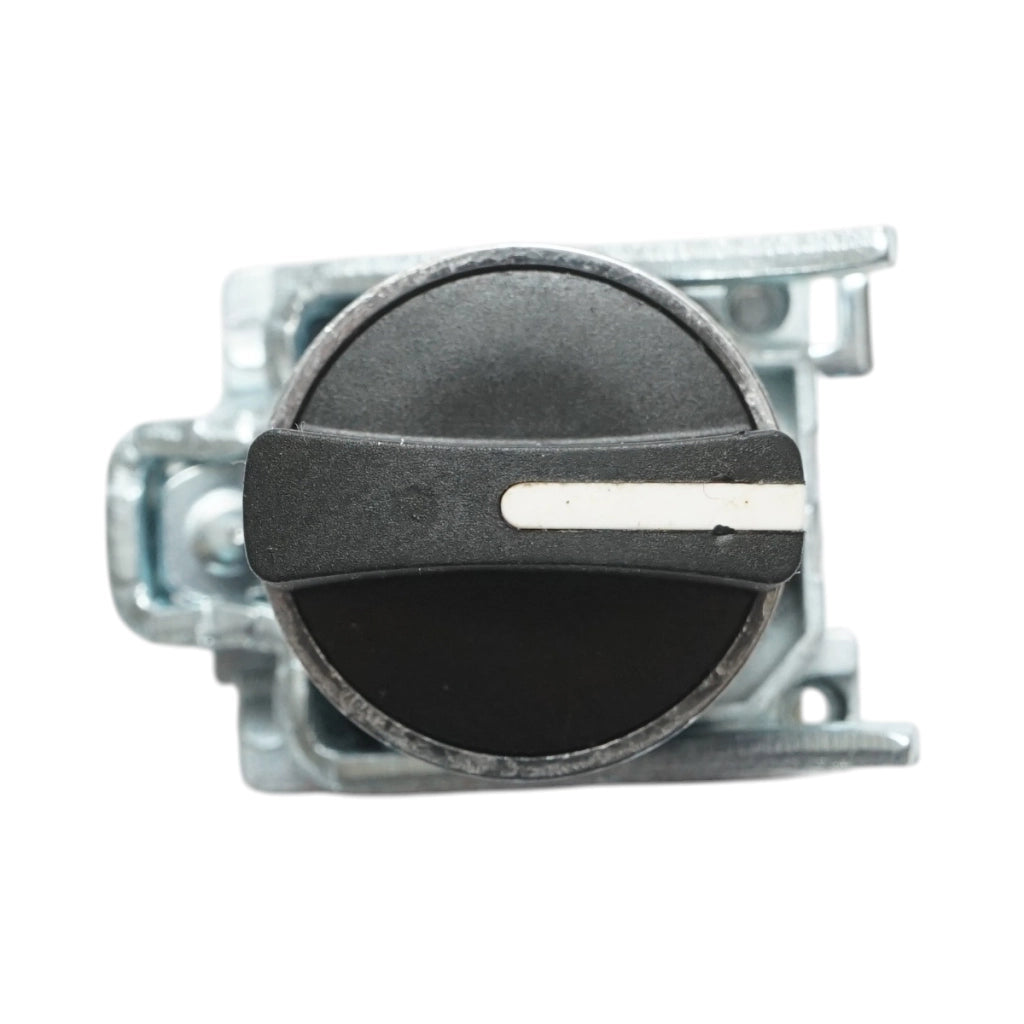 Selettore a 3 posizioni con ritorno, nero, 2NO, 24V/10A, TB4-BD53 Breckner Germany
