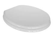Sedile WC Universale in MDF Soft Close con Cerniere Regolabili in Metallo – Distanza Fori 108–200 mm