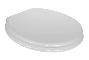 Sedile WC Universale in MDF Soft Close con Cerniere Regolabili in Metallo – Distanza Fori 108–200 mm