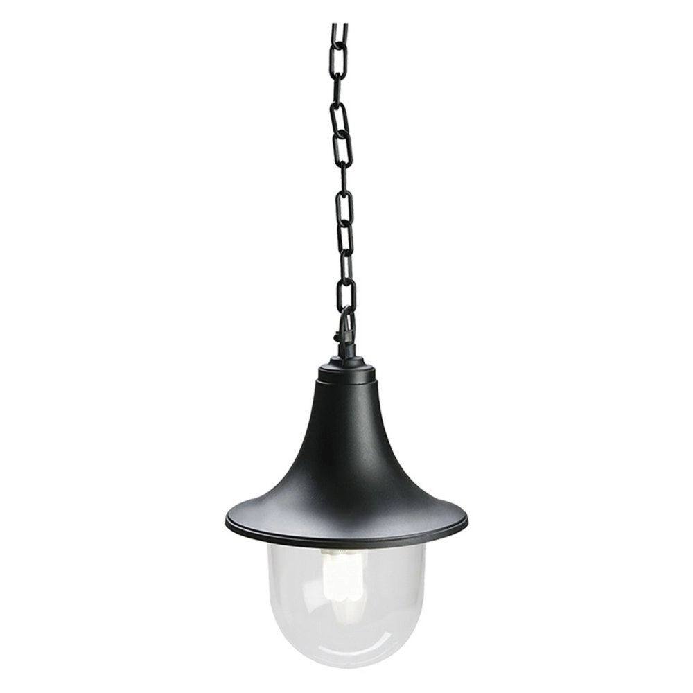 1pz applique a sospensione con catena 'marine' 60 w - cm 30 x 22 x 11 nero cod:ferx.8042620nlm