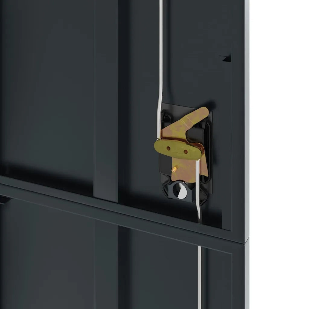 Armadio Classificatore Antracite 90x40x200 cm in Acciaio CFW7513186
