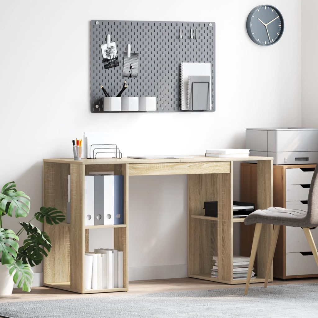 Scrivania in rovere Sonoma Legno ingegnerizzato Scrivania moderna