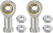 Sistema di supporto oscillante - 2 pezzi - Acciaio carbonio 45# - Viti di bloccaggio - Foro 8 mm - Filo M8 x 1,25 - Nastro interno destro