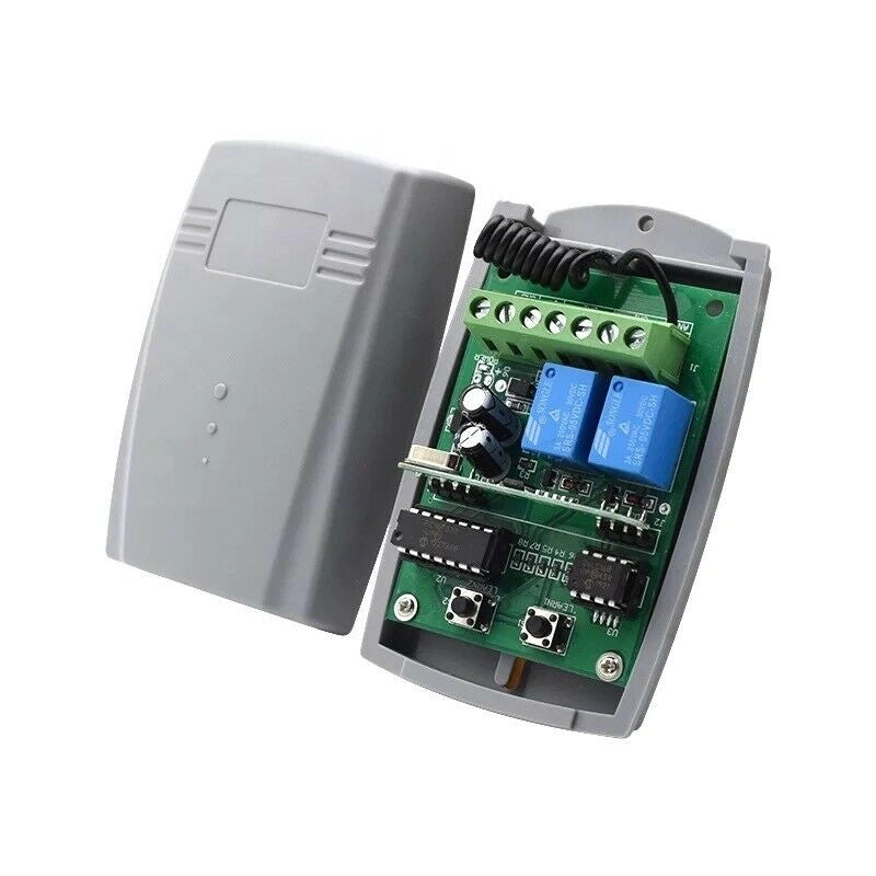 RADIO RICAMBIO RX2N-BOX 433,92 MHZ BICANALE 12V 24V RADIORICEVENTE RICEVITORE