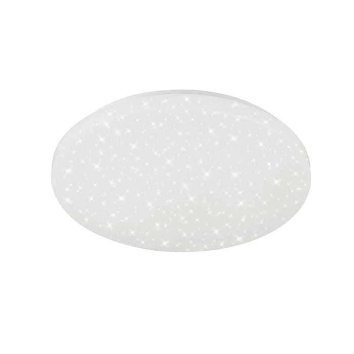 Plafoniera Moderna Brili Splash Plastica Bianco Led Integrato 18W 4000K