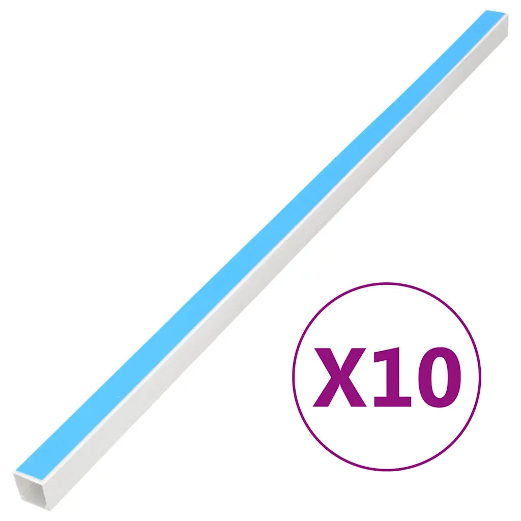 Canalina per Cavi Autoadesiva 40x40 mm 10 m in PVCcod mxl 91615