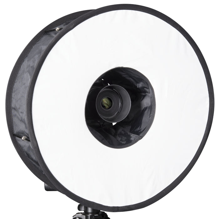 Softbox rotondo per flash di sistema