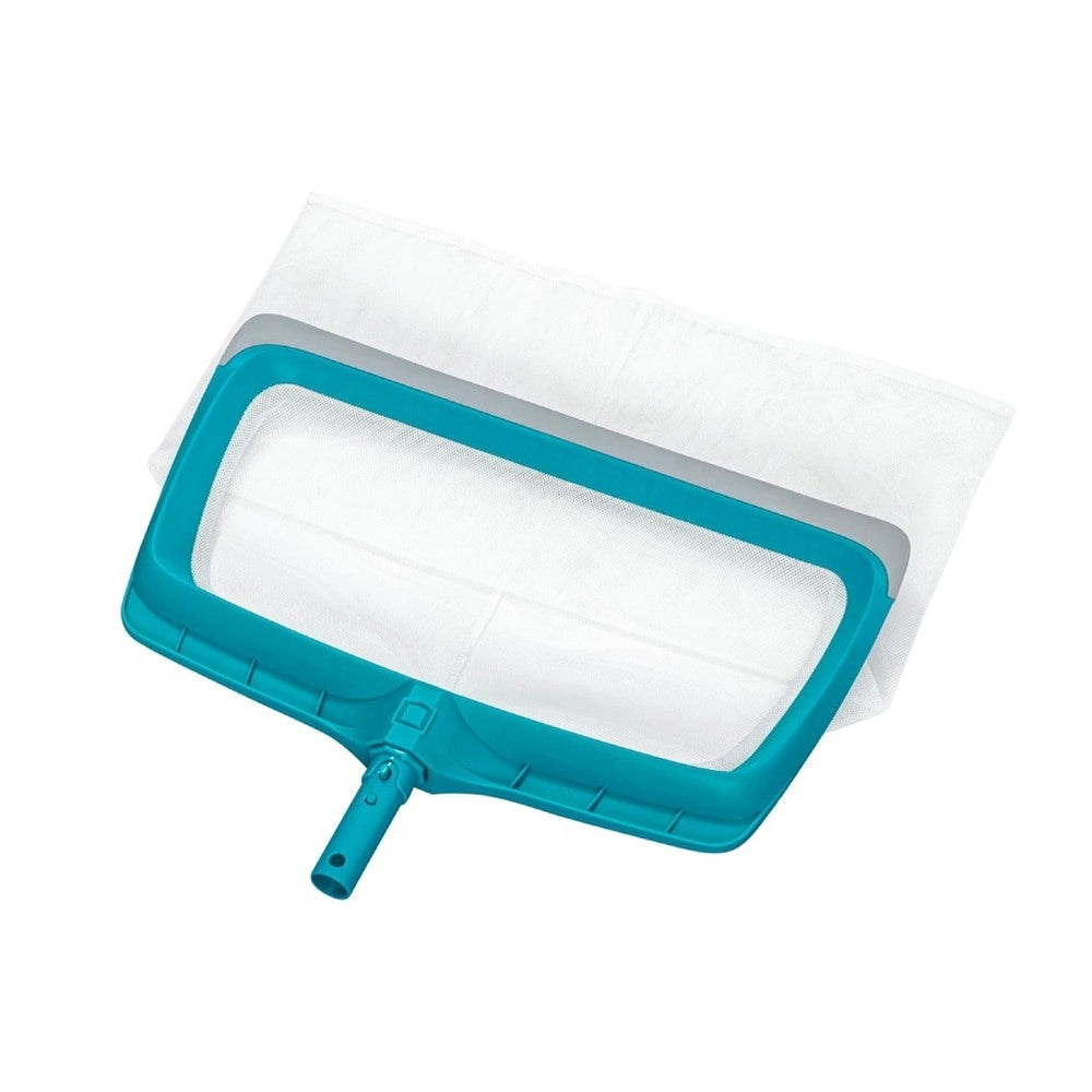 Trade Shop - Retino Skimmer Con Bordo In Gomma Per Pulizia Piscina Per Asta Telescopica ø30mm 58660 -