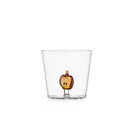 Bicchiere Fruits e flowers tumbler mezza mela 2 pezzi