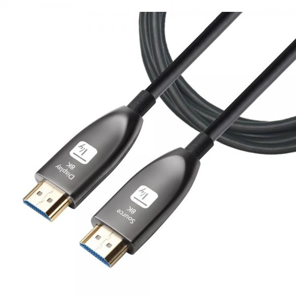 Cavo Ottico Attivo HDMI 2.1 Active Optical Cable 8K 48Gbps ARC HDMI A/A M/M 20m