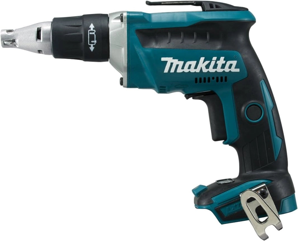 VISSEUSE PLAQUE DE PLÂTRE MAKITA SANS FIL 18 V 2 BATTERIES - DFS452RTJ