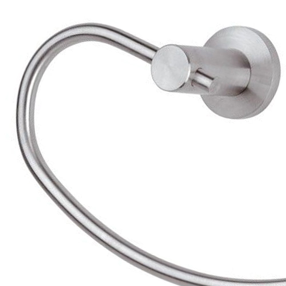 Portasalviette ad anello - serie minimal inox