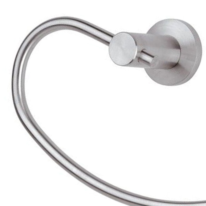 Portasalviette ad anello - serie minimal inox