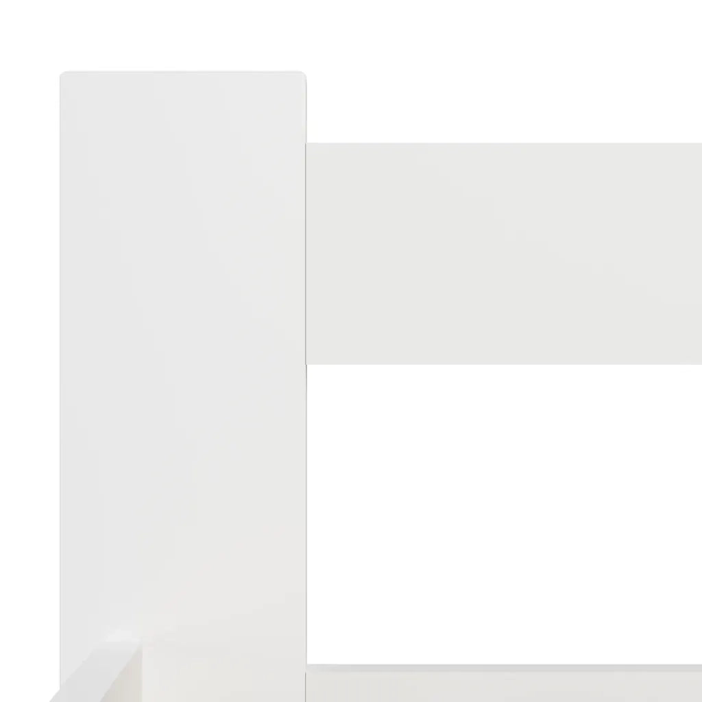 Giroletto Bianco in Legno Massello di Pino 160x200 cm cod mxl 64606
