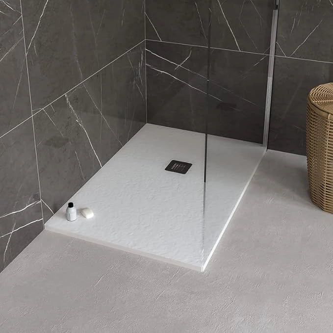 PIATTO DOCCIA STONE RETTANGOLARE 70X120 BIANCO OPACO ERCOS