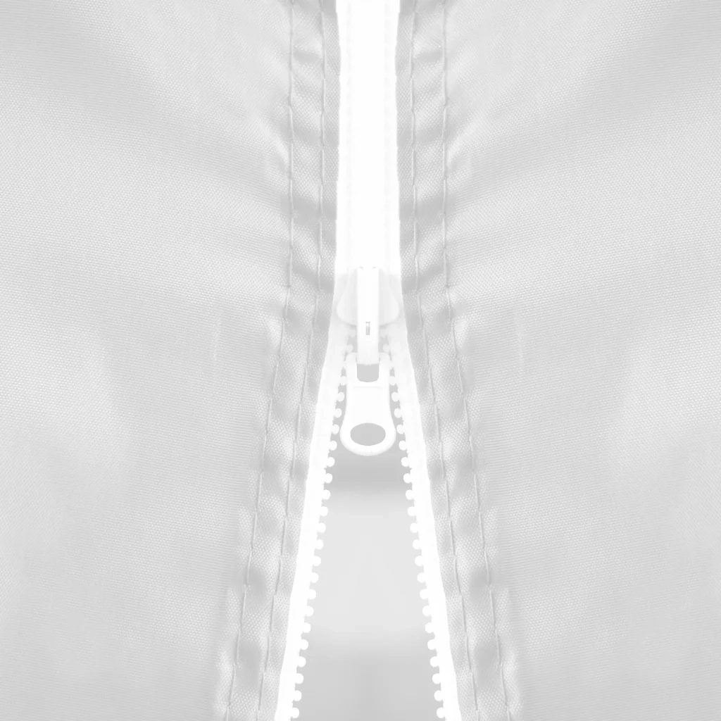 Tenda Pieghevole Pop-Up con 5 Pareti Laterali 3x9 m Bianca 48873