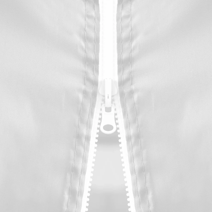 Tenda Pieghevole Pop-Up con 5 Pareti Laterali 3x9 m Bianca 48873