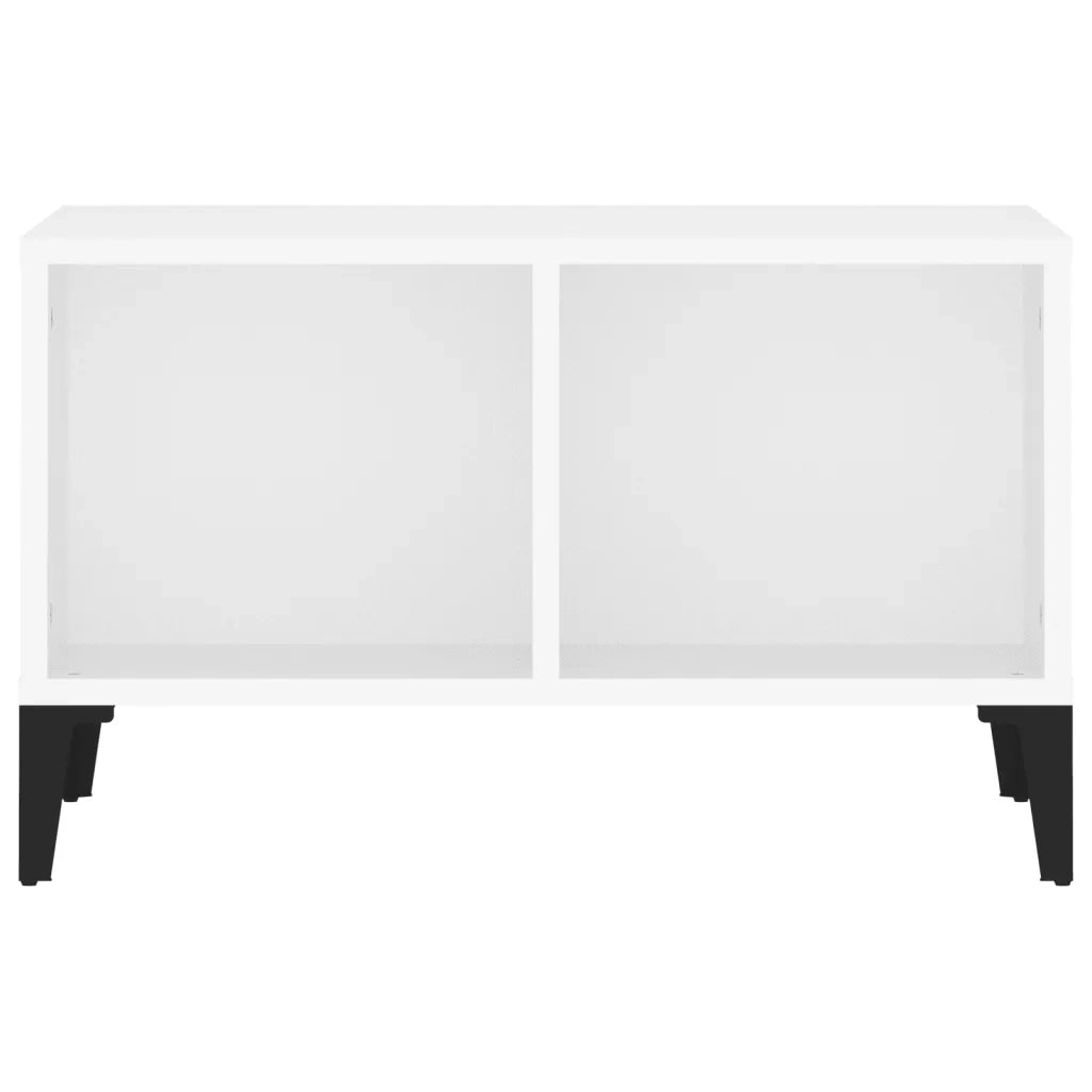 Tavolino da Salotto Bianco 60x50x36,5 cm in Legno Multistrato cod mxl 23129