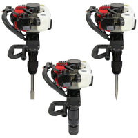 Battipalo a Benzina per Staccionate e Pali con Martello Pneumatico e Scalpello