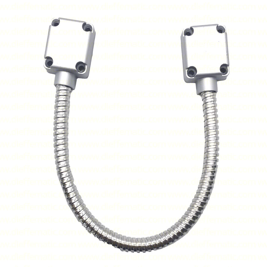 DL-M11 Protezione Cavi acciaio flessibile testa in metallo per Porte e Cancelli