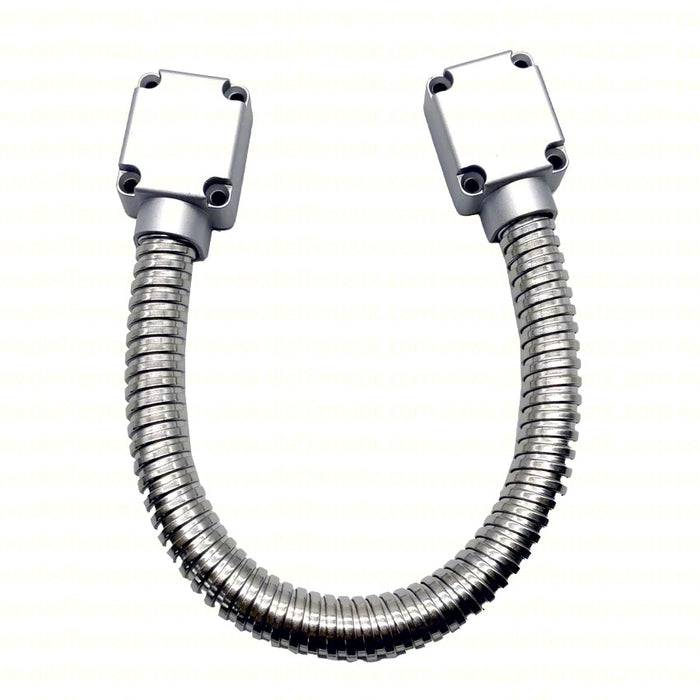 DL-M16 Protezione Cavi acciaio flessibile testa in metallo per Porte e Cancelli