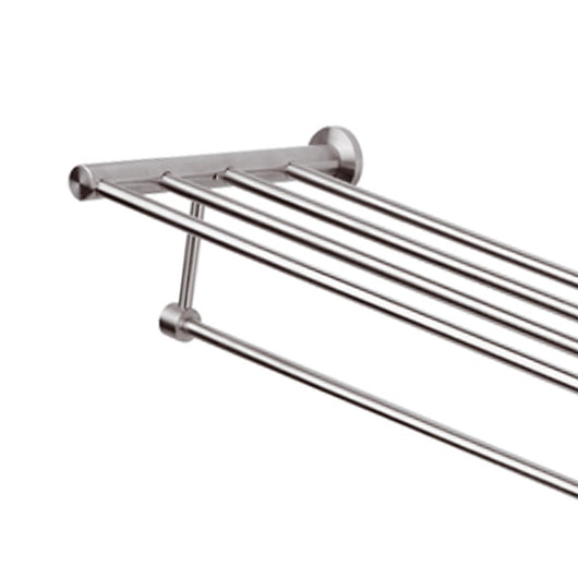 Portasciugamano multiplo cm 60 - serie minimal inox