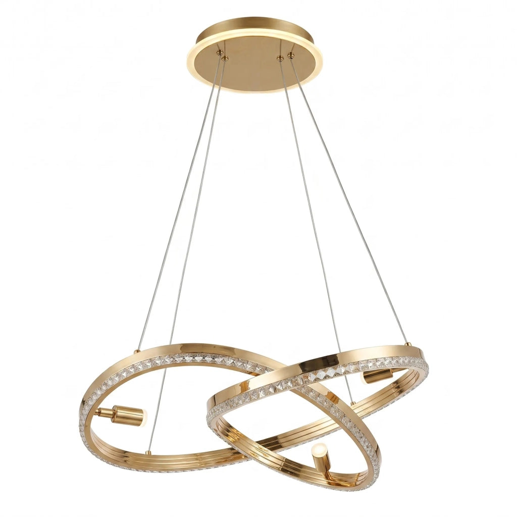 Lampada A Sospensione Da Soffitto Led G158-cp Gold